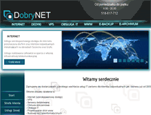 Tablet Screenshot of dobrynet.eu